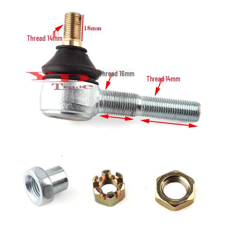 

Four-Wheel ATV Beach Car Rocker Arm & Ball Joint Kit - Upper/Lower Modified Swing Arm & Tie Rod