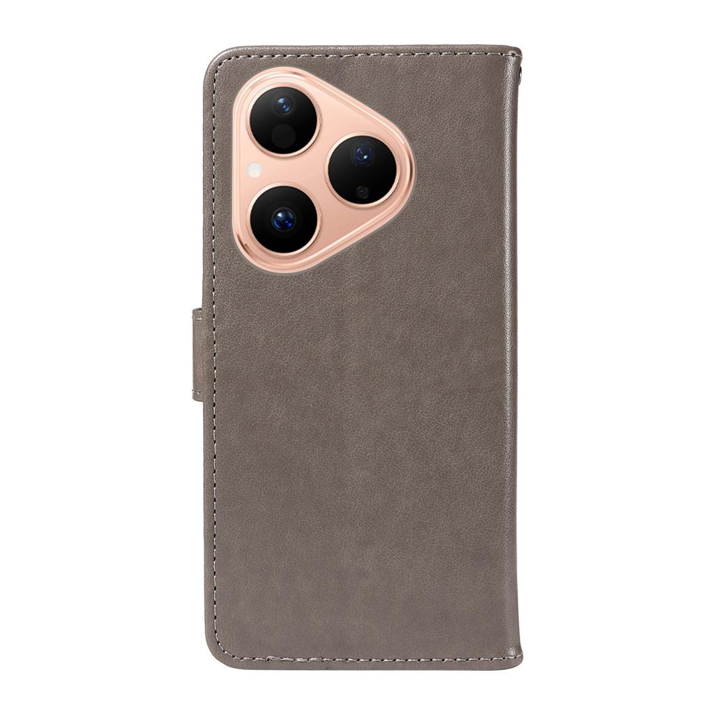 For Huawei Pura 80 Leather Wallet Case Cat Bee Pattern Phone Cover Stand