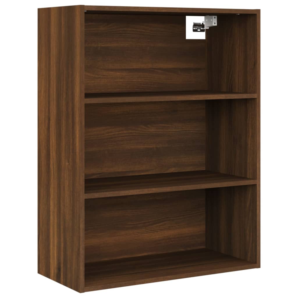 Vidaxl Wall Cabinet, Brown Oak, 69.5X32.5X90 Cm