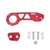 Universal JDM Racing Rear Tow Hook Set Ring Accessories Aluminum Alloy Car Modified Rear Bumper Auto Trailer Towing Kit