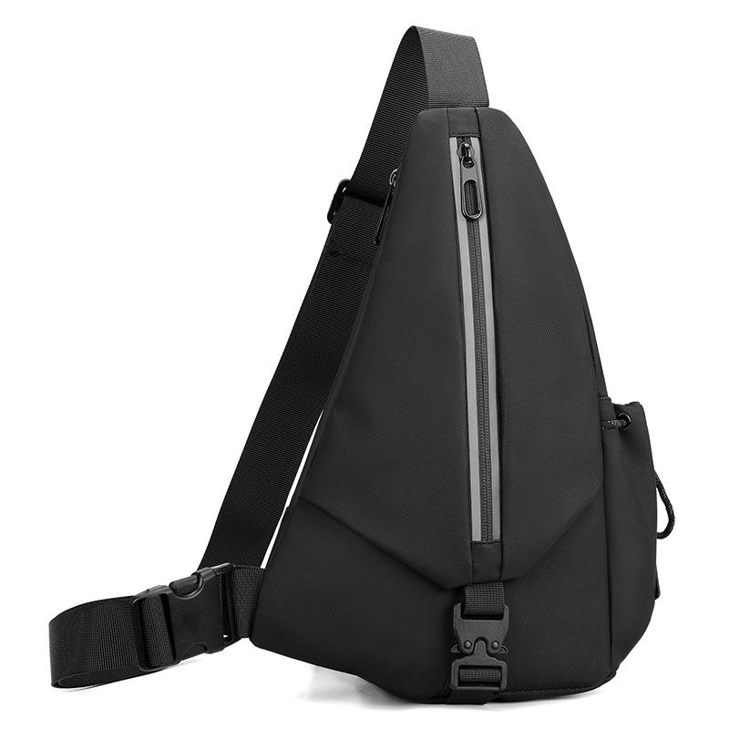 2025 New Men's Large-capacity Outdoor Breast Bag Casual Fashion Oblique Span Bag Shoulder Bag Commuter Small Backpack Bag