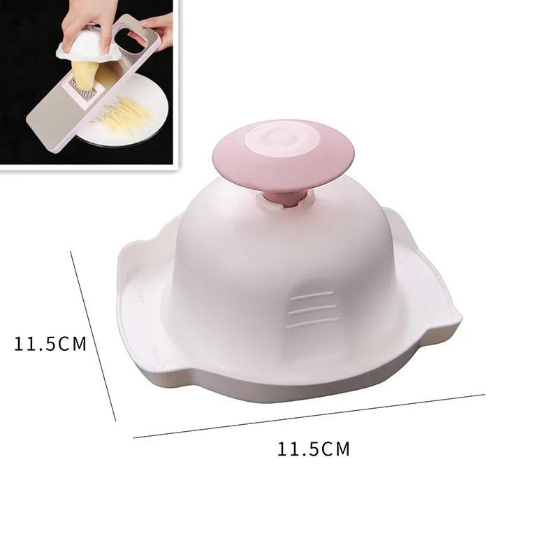 

Деревянная решетка для картофеля, овощерезка, терка для овощей, рифленая сетка, измельчитель, волнообразный нож, измельчитель для салата, овощечистка, толкушка розовый