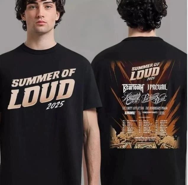 

Summer Of Loud Festival 2025 North America Tour 2025 2-Sides T-Shirt 4XL
