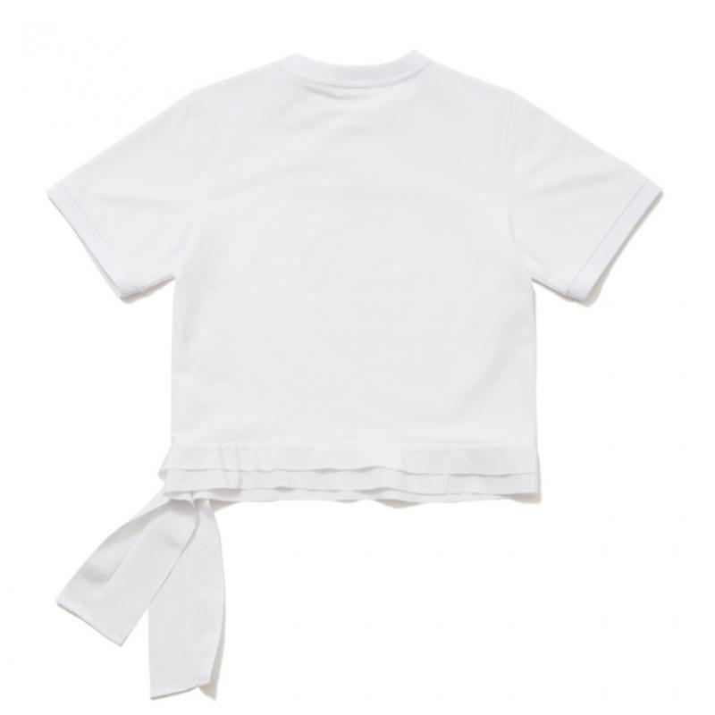 Blu Dot Camiseta Gola Redonda Fita PoinT Wh
