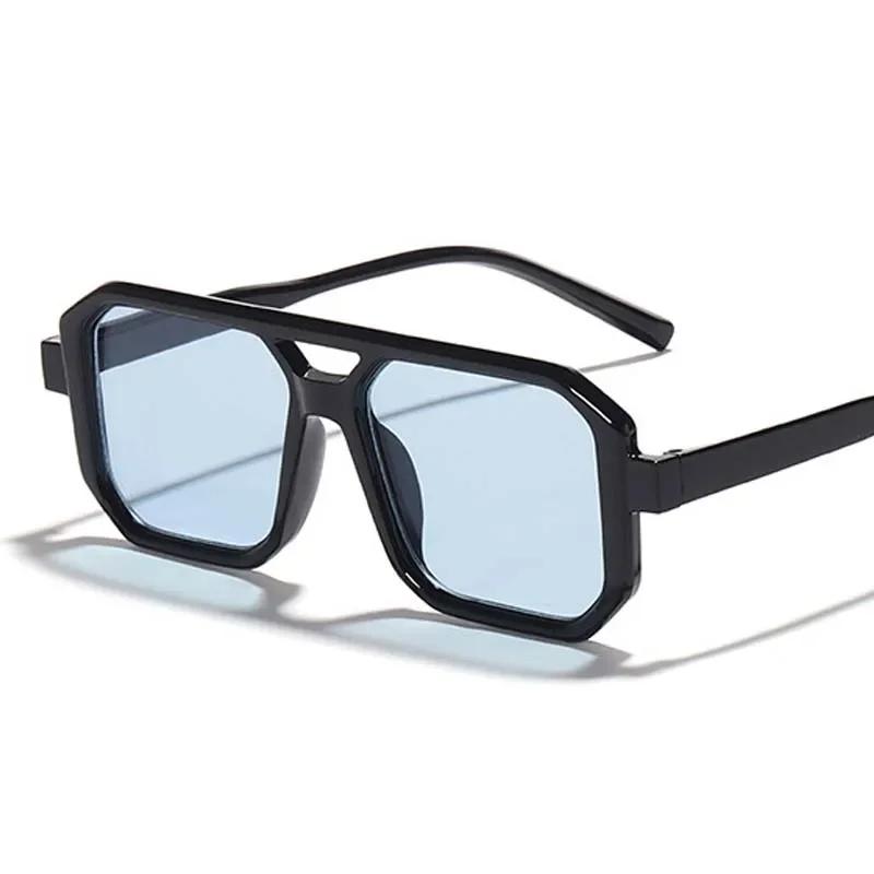 

New Square Sunglasses Women Men Designer Colorful Sun Glasses Plastic Frame Outdoor Eyewear Cool Brand Other