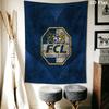 FC Luzern logo Wall Hanging Printed Fabric Blanket Decorative Tapestries for Bedroom Living Room Home Decor