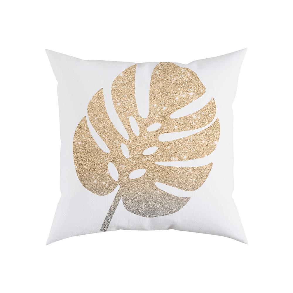 New Product Pillow Ins Nordic Style Double-sided Solid Color Plush Pillow Cover Sofa Cushion Cover