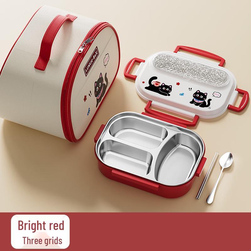 CMAOS Cartoon Microwaveable Stainless Steel Bento Box