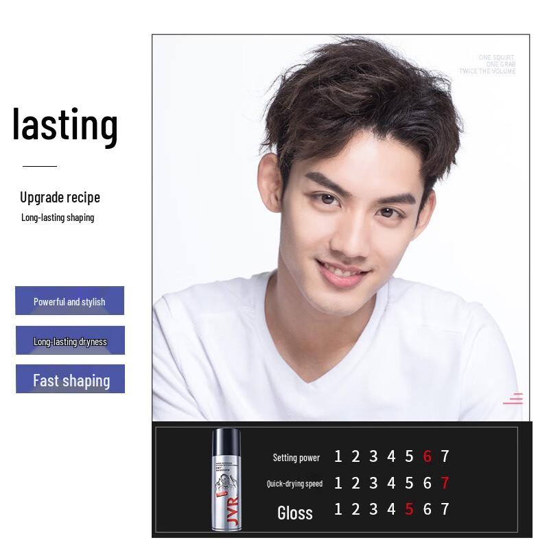 JVR Men's Strong Hold Styling Hair Spray