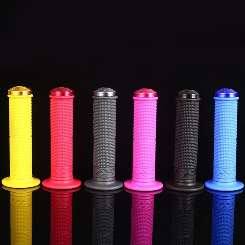Scootor Motorcycle 7/8" 22mm Handlebar Hand Grips Rubber Handle Bar Comfortable