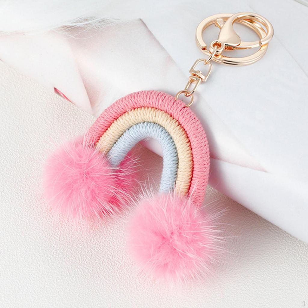 Keychains Tassel Macrame for Women Girls