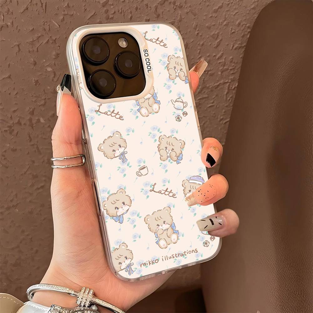 

Famous Cute M-Mikko C-Characters Color Phone Case For IPhone 17 16 15 14 13 12 11 Pro Max Plus Pro Shell iPhone 17 Pro