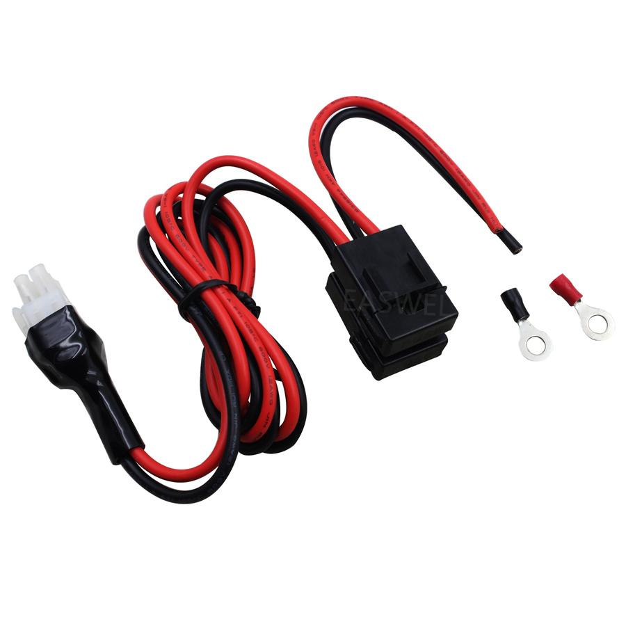 6kolíková zástrčka DC napájecí kabel pro transceiver Kenwood Icom Alinco