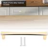 Handle Furniture Cabinet Door Drawer Accessory   Hardware Accessory Zinc Alloy