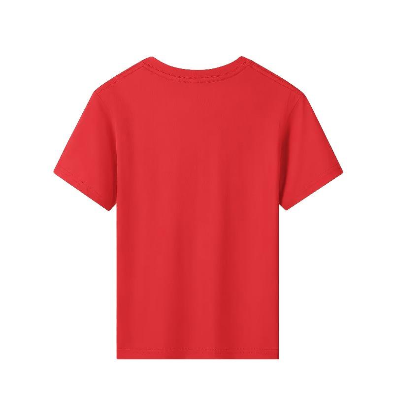 Europäische Größen Mädchen Rundhals T-Shirt, Kurzarm, Sommerlich Lässig Bequem Sportlich Mode für Teenager Mädchen Tägliches Tragen