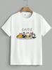 90s Cartoon Cats Tee Yellow Cat Tom Felix Sylvester Pop Culture T-Shirt Unisex 2