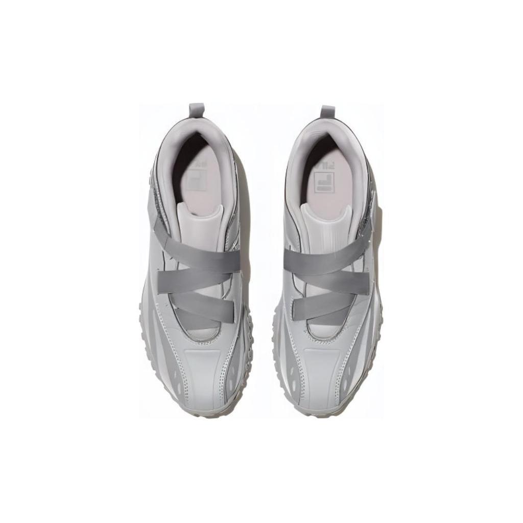 FILA Eschape Abrasion Resistant Breathable Low top Tennis Shoes Unisex Gray 1XM02346G-050