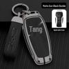 BYD Key Case Metal Shell: Anti-Lost Protection for Song PRO, Han, Tang, Song PLUS, Song MAX, Qin PRO Models.