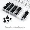 100pcs Auto Fastener Clips Car Fender Push Retainer Pins Rivet Bumper Door Trim Panel Retainer for Box Bag Package