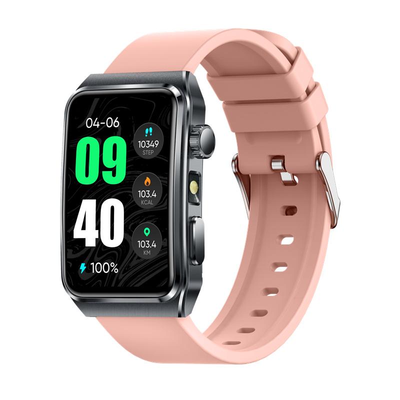 TK73 Smart Bracelet Watch Bluetooth Calling Health Monitor Wristwatch Outdoor Multi-Sports Fitness Tracker Smartwatch