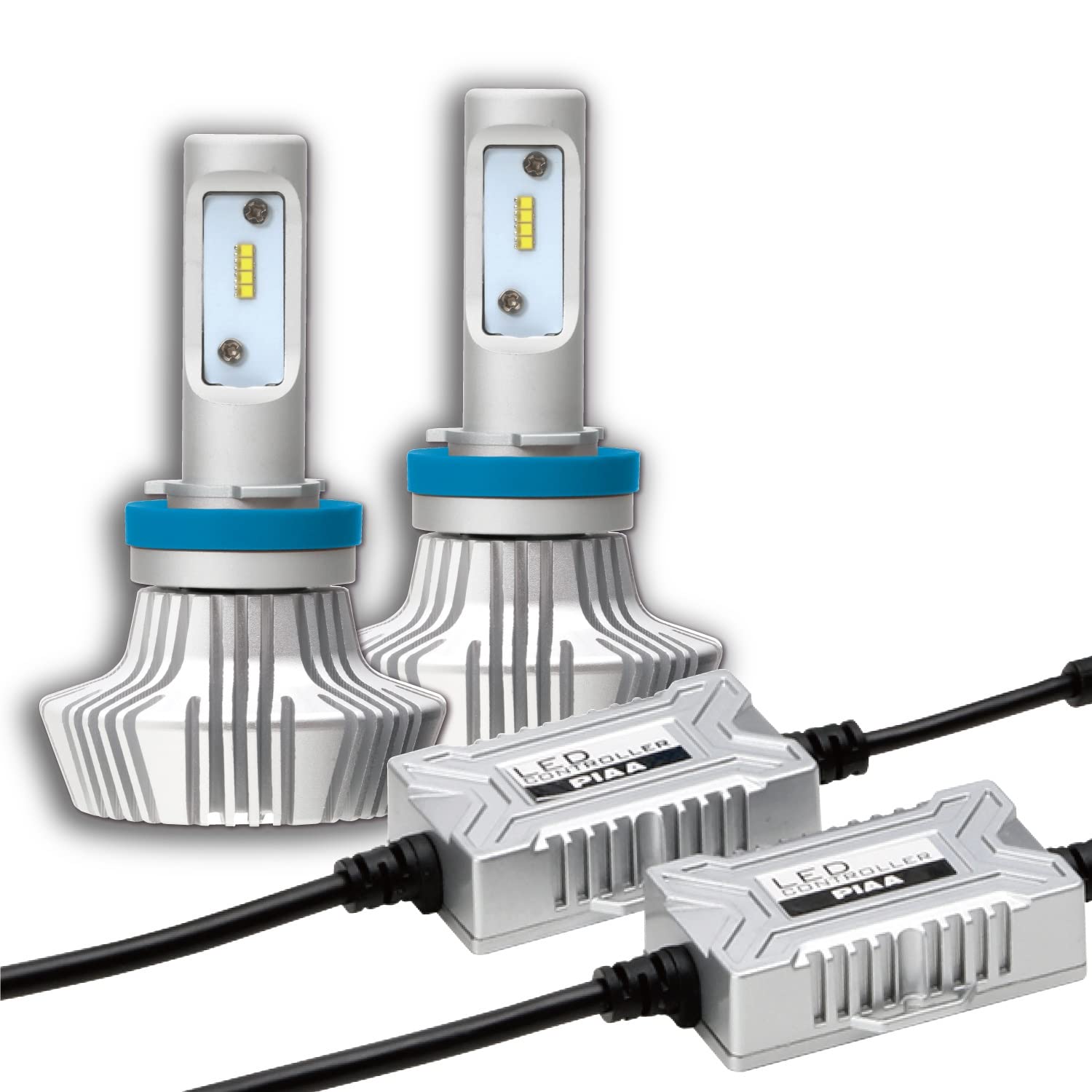 

PIAA LED Separate Controller Type Prioritizing Heat 12V 20W 4000lm White Vehicle Inspection Vehicle LEH152 Headlight/Fog Lamp, 6000K, Dissipation,