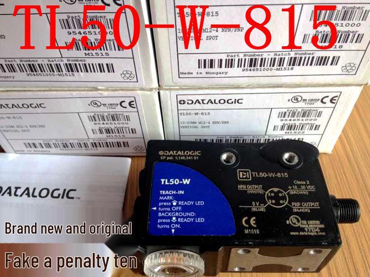 

Italian Datalogic TL50-W-815 TL46-W-815G Color Mark Sensor for Bag Making Machine Includes 2m Straight Cable