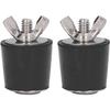 Rubber Conical Plugs for Pool 25 Mm – Pack of 2, Winterization Sealing