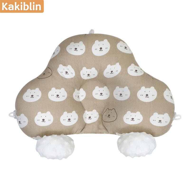 Multifunctional Baby Shaping Pillow: Corrects Head Deviation, Detachable, Washable, Anti-Startle, Breathable Cartoon Design