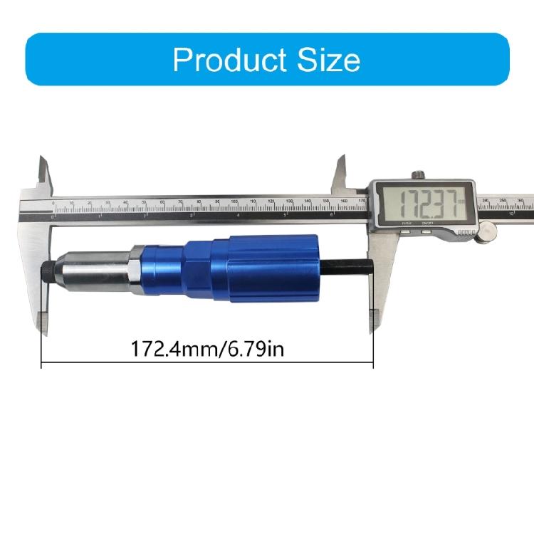 Electric Rivets  Tool  Conversion Set User Friendly Rivets  Tool  Adapter for Fast and Easy Riveting In Repair & Decoration Work