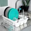 Kitchen Drainer for Dishes, Plates, and Cups, Single-Tier, Small