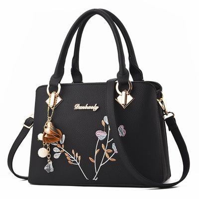 Bolso de mano de moda bordado para mujer de Amazon, bandolera cruzada