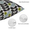 Custom Early Bird Granite Cushion Cover 40x40cm Orla Kiely Floral Velvet Cute Pillow Case Home Decoration