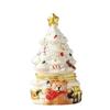 Creative Christmas Tree Jewelry Box Durable Jewelry Storage Box  Christmas Decoration