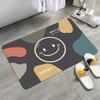 Toilet Bathroom Absorbent Floor Mat Diatom Mud Toilet Entry Door Mat Toilet Non-Slip Foot Mat At Home Door Aaaa