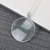 Magnifying Glass Necklace Glass Pendant Fashion Pendant Design Reading Accessory