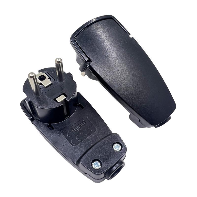 

Ultra-Thin European Style Concealed Power Plug, EU Standard, French Connectable Plug