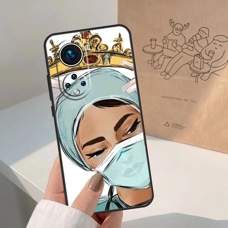 Cartoon Medicine Doctor Nurse For Honor Magic 8 5 6 7 Pro Case For Honor 400 200 Lite 50 70 90 X8c X8b X9a X9b X9c X9d Win