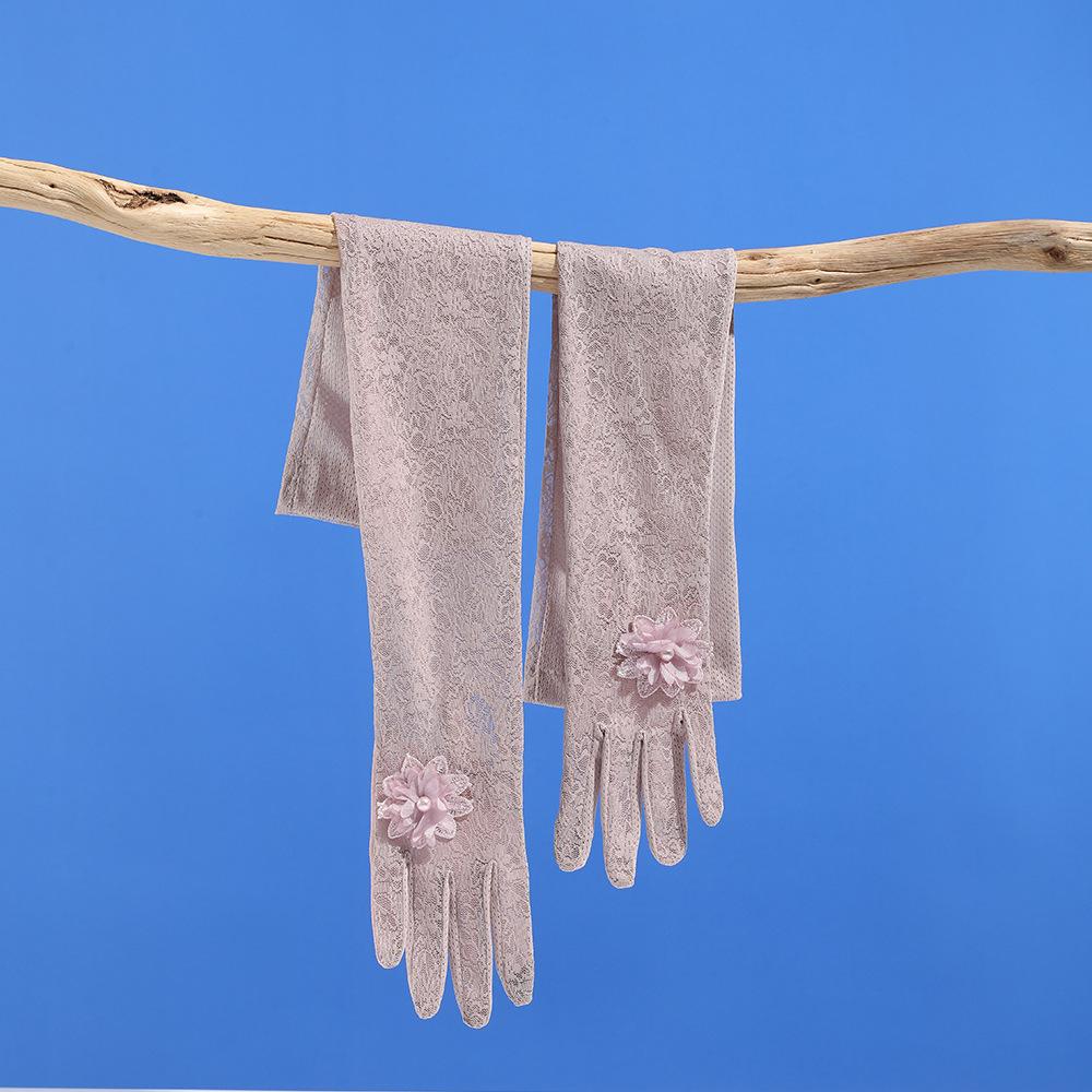 Sun Protection Gloves for Women UV Proof Summer Riding Electric Bike Ice Sleeves Integrated Hand Sleeves Loose Car Ice Silk Sleeves Sleeves