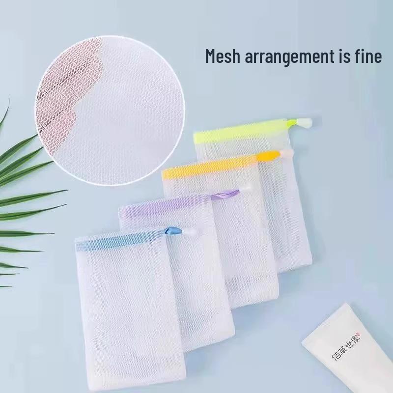 Handmade Double-Layer Foaming Face and Hair Cleanser Soap Net