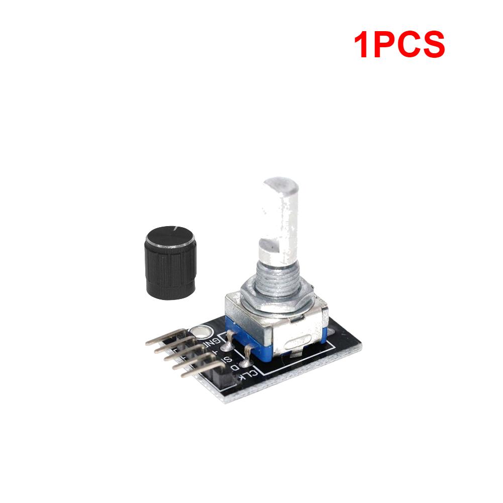 

1-8PCS HW-040 360 Degrees Rotary Encoder Module with Knob Cap 5V Brick Sensor Switch Development Board Module for Arduino