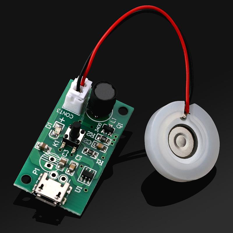 Dc5V Type-C Mini Humidifier Diy Kits Mist Maker And Driver Circuit Board Fogger