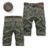 Men's Summer Casual Loose Fit Camouflage Workwear Shorts with Multiple Pockets