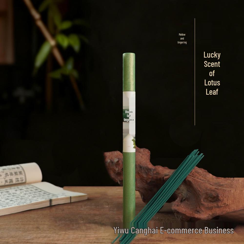 Pomelo Leaf Sandalwood Incense Sticks: Enhance Good Luck & Purify Your Home s Energy