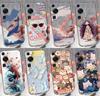 For Huawei P60 P50 P40 Pro P50e Honor 8A 9S 9X V40 Lite Case Ocean Whale Patterns Transparent Silicone Anti Slip Phone Covers For Huawei Fashion Shell