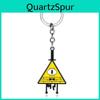 Gravity Falls Bill Pendant Chain In Alloy With Electroplated Finish For Cosplay And Daily Wear