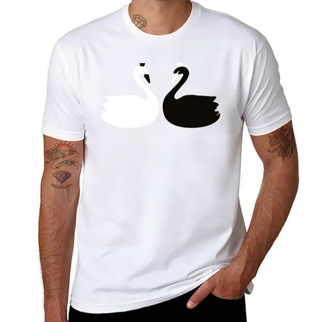 Swan Lake Tshirt Work Outdoor Short Sleeve Tee Tshirt