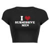 New European and American Spice Girls alphabet-printed navel top summer round neck pullover slim shoulder sleeves short T-shirt