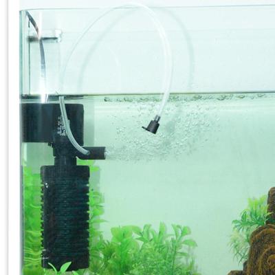 Aquariumfilter, Fischtank-Filtration, Luftzufuhr, robust, leise Wellenbildung, 3-in-1
