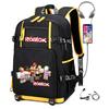 Omuz Askılı Geniş Kapasiteli Okul Çantası; öğrenci üç parçalı kalemlik seti