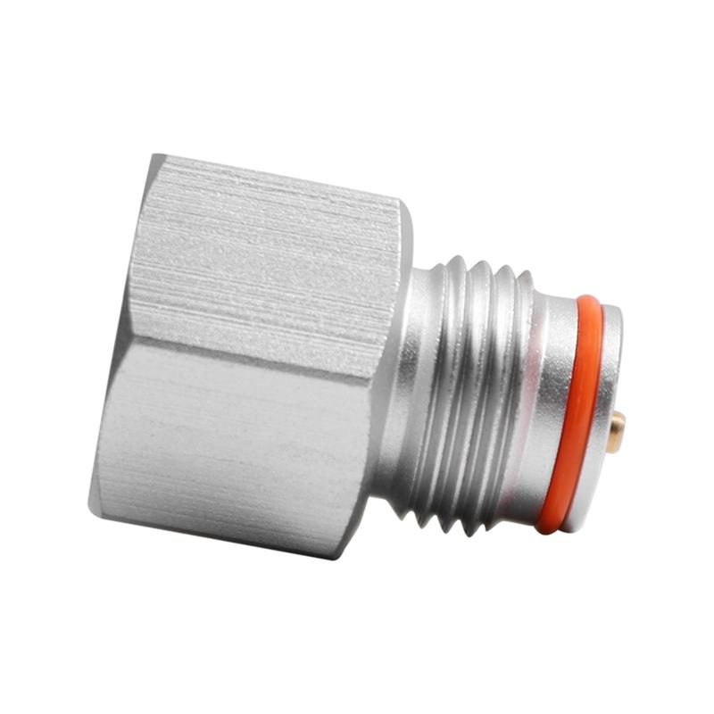Soda CO2 Druckregler Adapter, Weiblich TR21-4 Soda Zylinder Zu Männlich G1/2 CO2 Flasche Langlebig